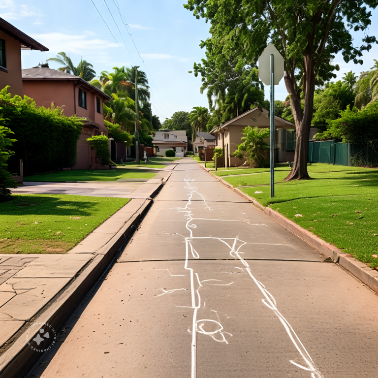 Property Line Marking